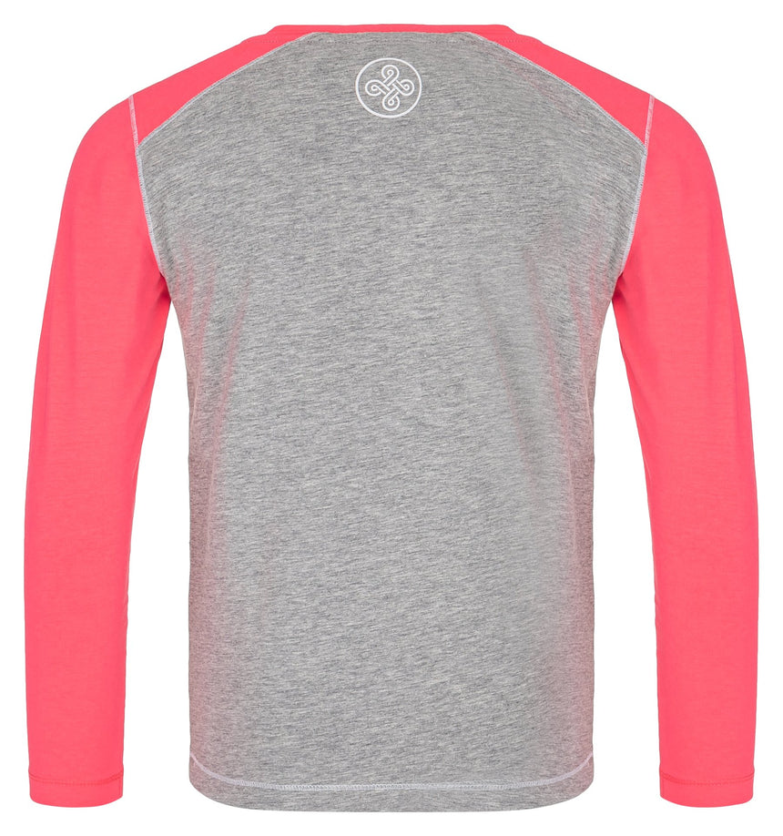 T-shirt fille en coton à manches longues Kilpi SONIER-JG