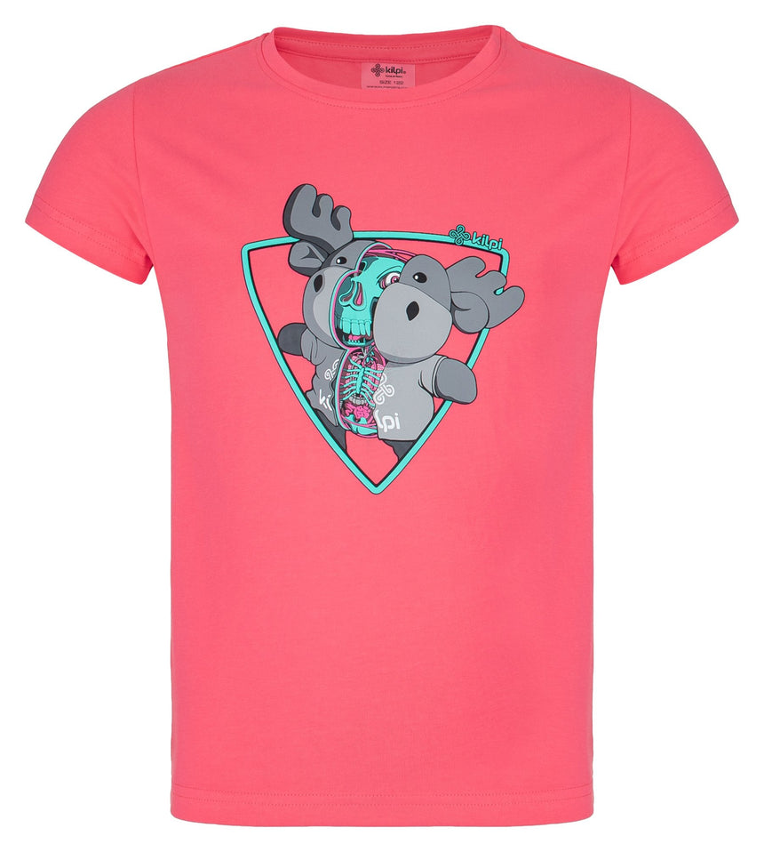 Girl's cotton T-shirt Kilpi ALBION-JG