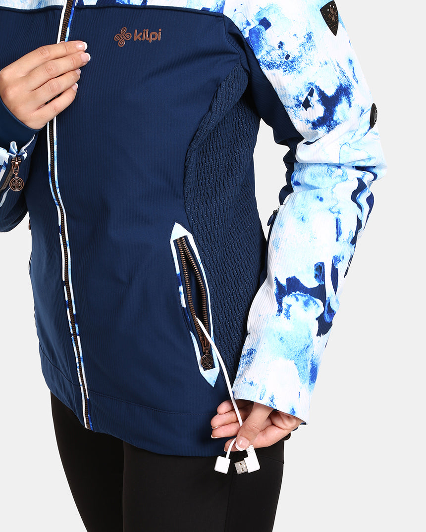 Veste de ski femme avec système chauffant intégré Kilpi LENA-W