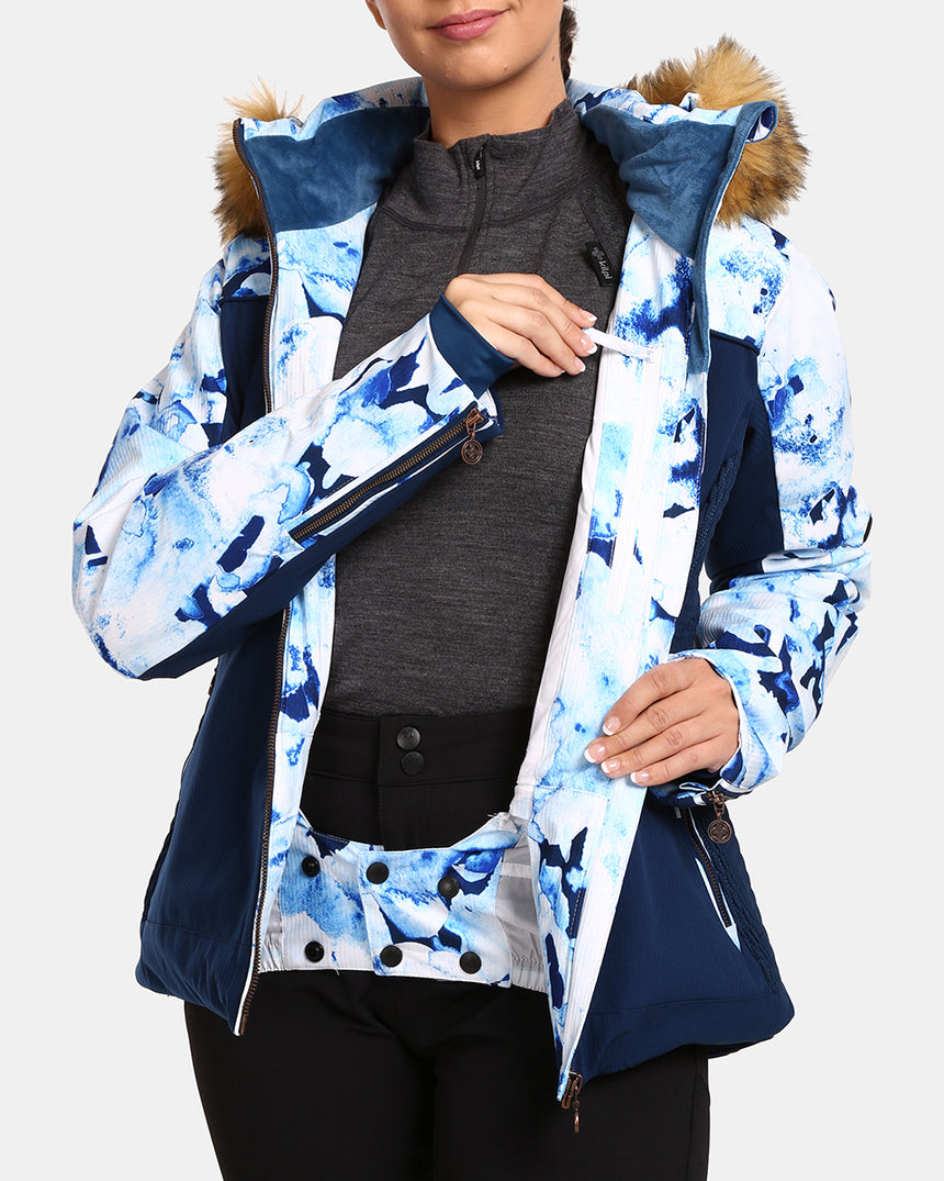 Veste de ski femme avec système chauffant intégré Kilpi LENA-W