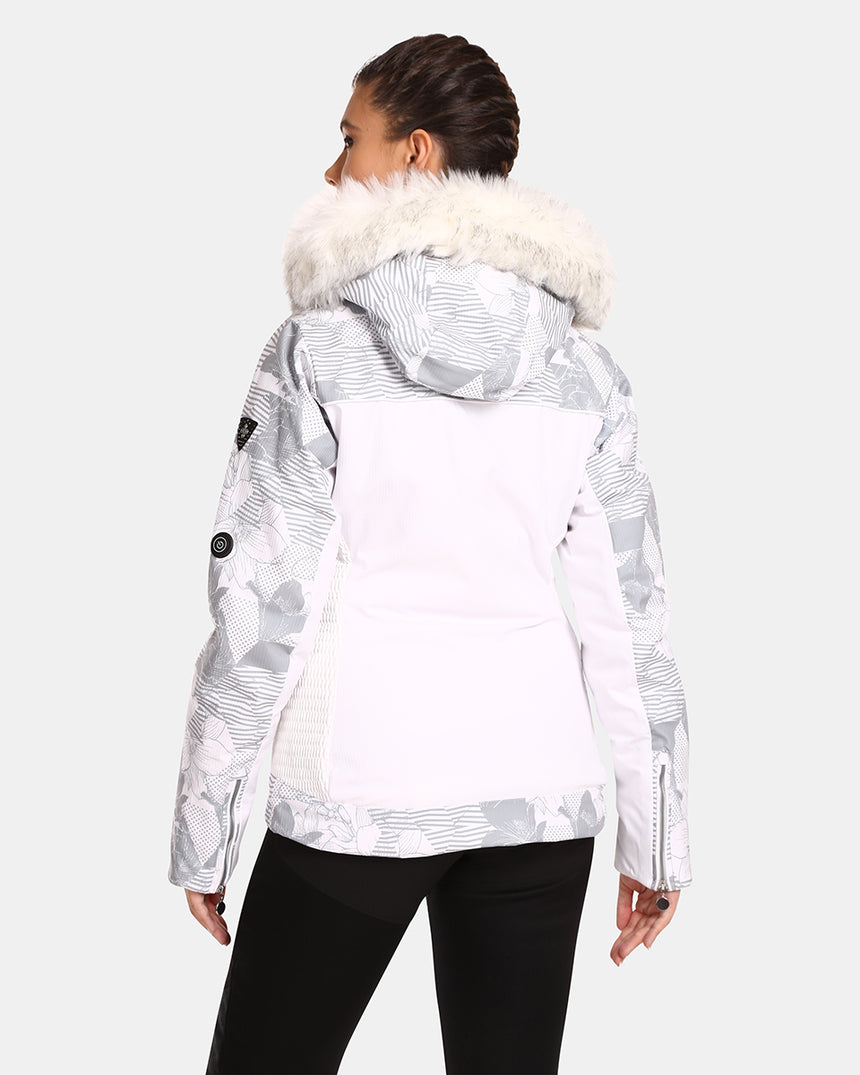 Veste de ski femme avec système chauffant intégré Kilpi LENA-W