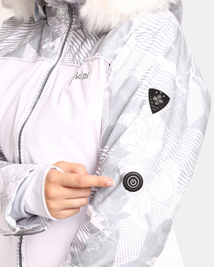 Veste de ski femme avec système chauffant intégré Kilpi LENA-W