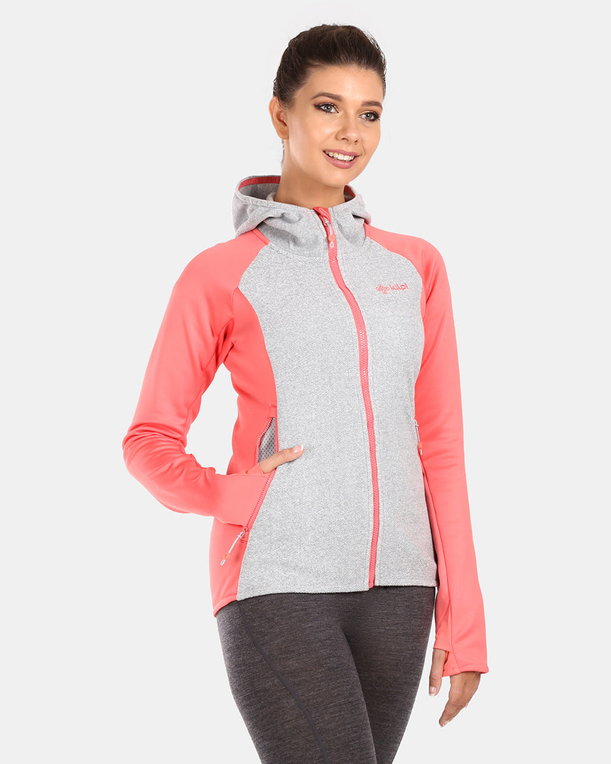Polaire poilue femme middle couche Kilpi VERSAM-W