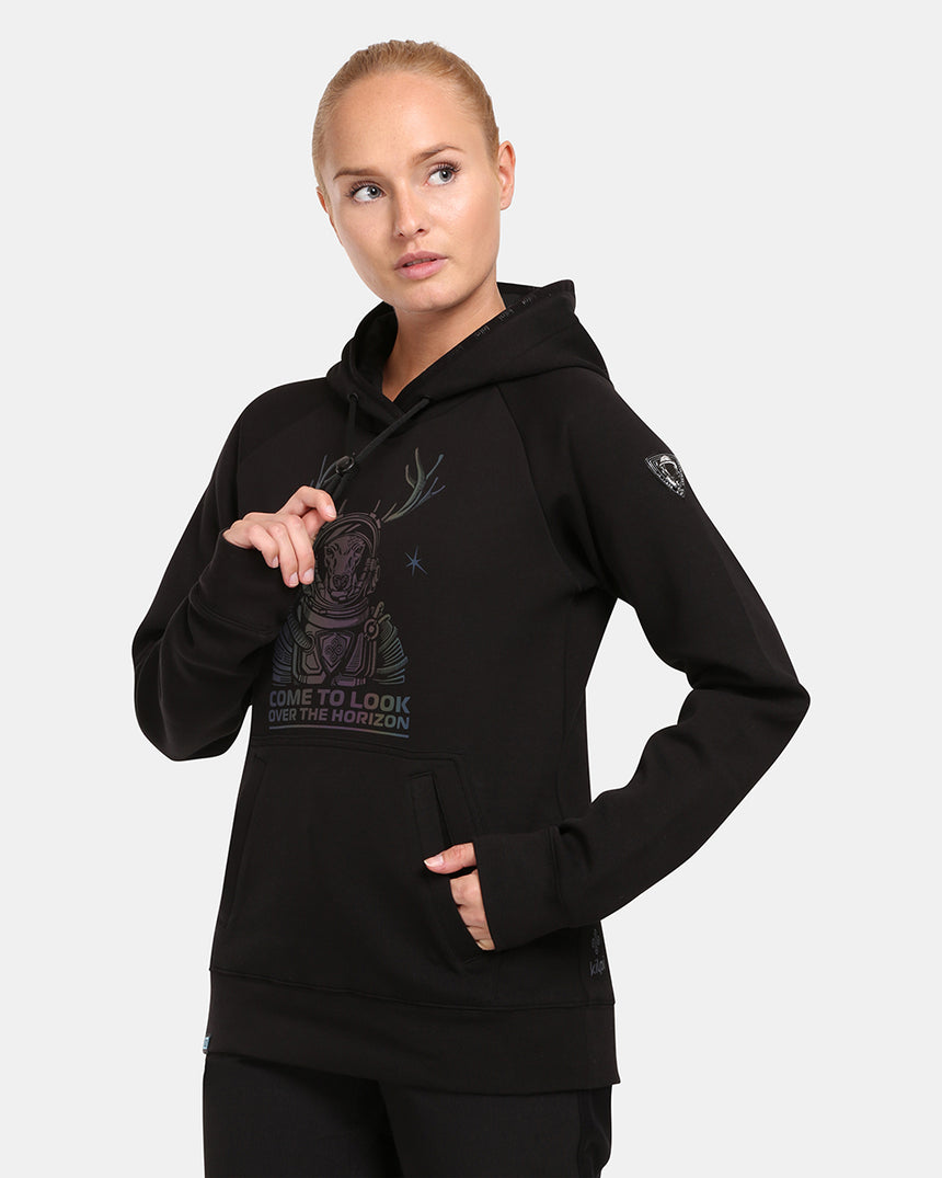 Sweat à capuche en coton pour femme Kilpi LTD BELLATRIX-W