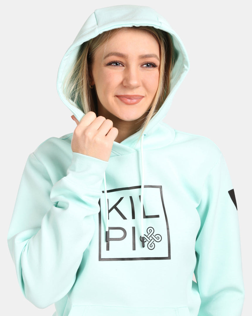 FEMMEle sweat à capuche en coton Kilpi NIKY-W