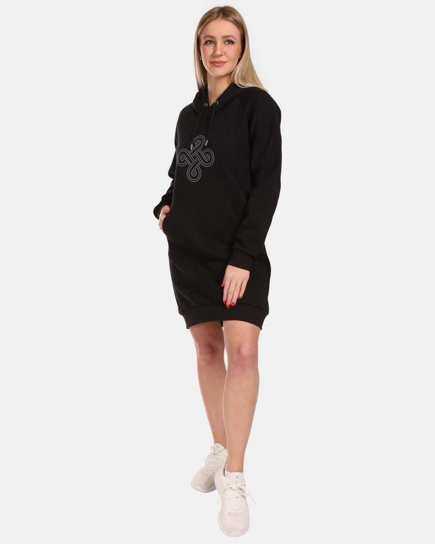 Women's long sweatshirt with hood Kilpi HEYDEN-W