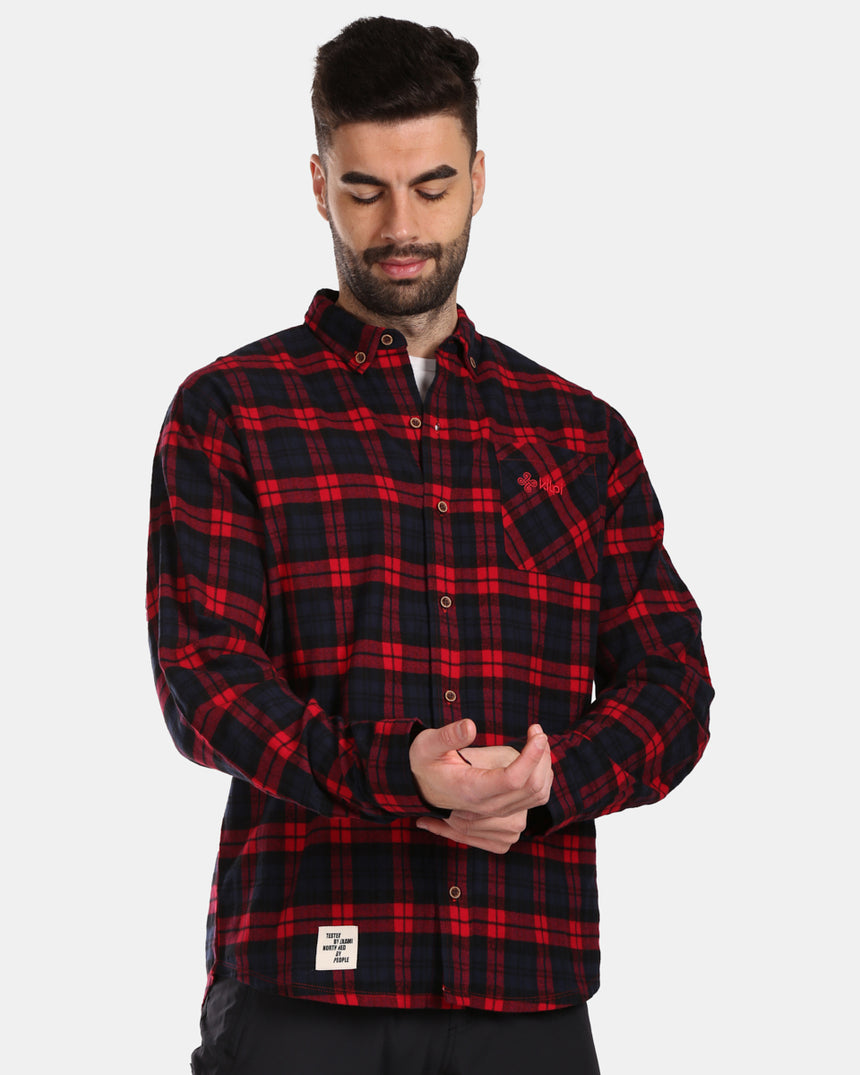 Men's cotton flannel shirt Kilpi FLANNY-M