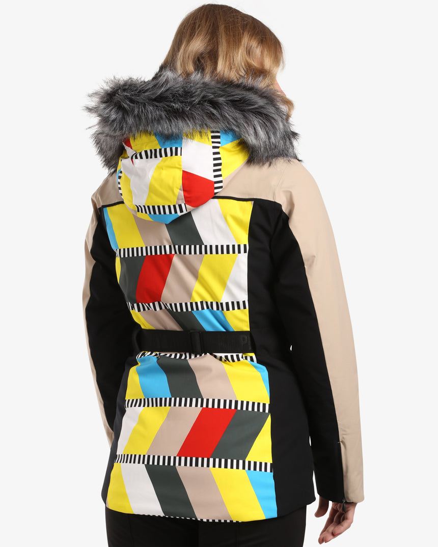 Veste de ski femme avec chauffage intégré Kilpi CLAIR-W