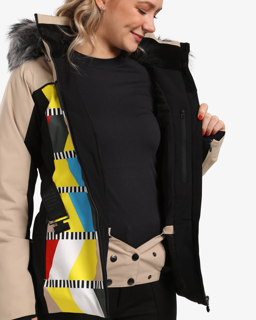 Veste de ski femme avec chauffage intégré Kilpi CLAIR-W