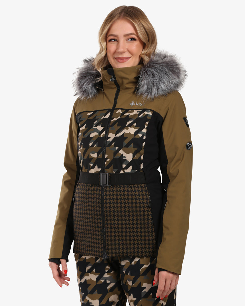 Veste de ski femme avec chauffage intégré Kilpi CLAIR-W