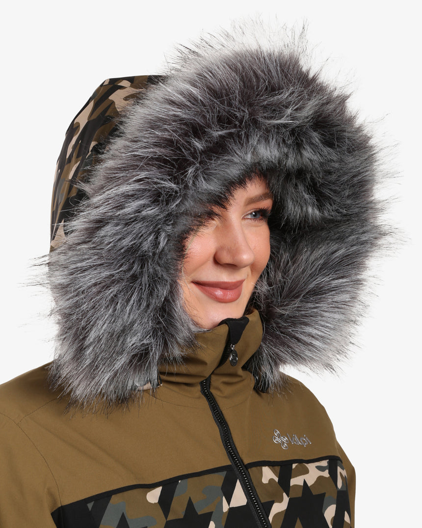 Veste de ski femme avec chauffage intégré Kilpi CLAIR-W