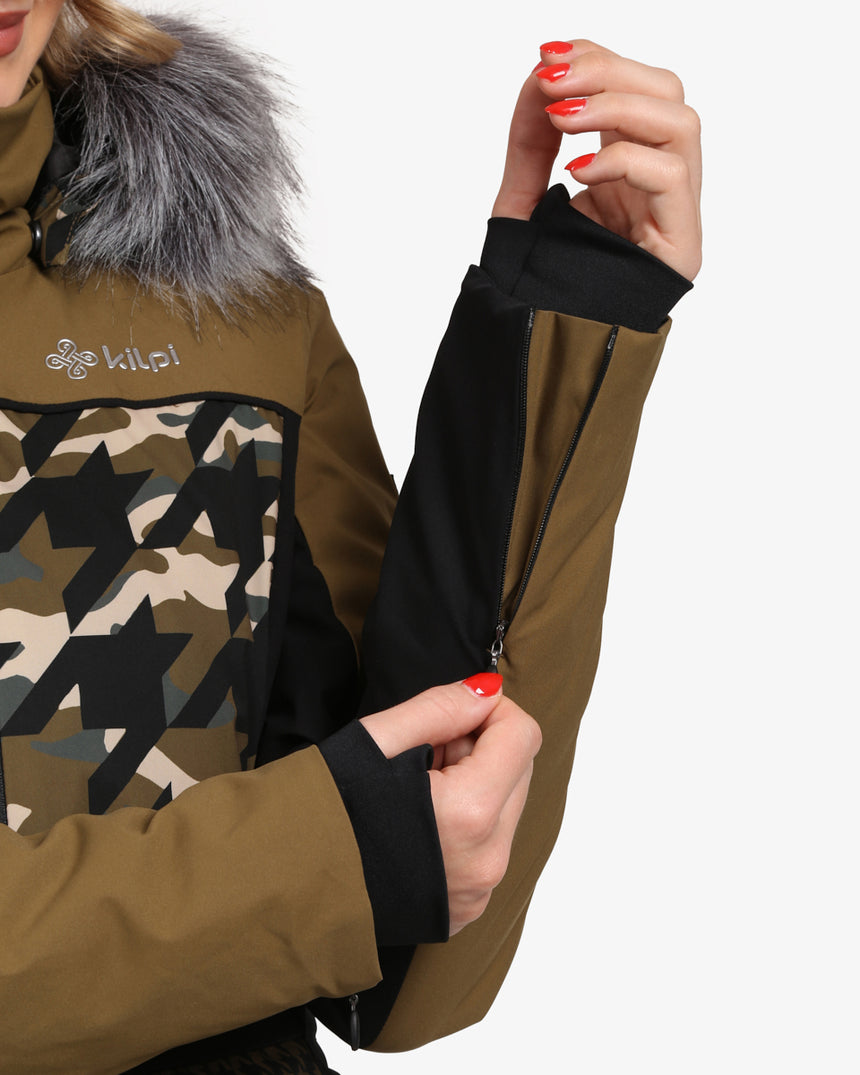 Veste de ski femme avec chauffage intégré Kilpi CLAIR-W