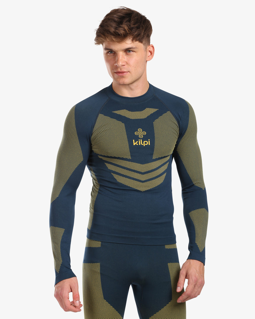 T-shirt thermique sans coutures à manches longues pour hommes Kilpi NATHAN-M
