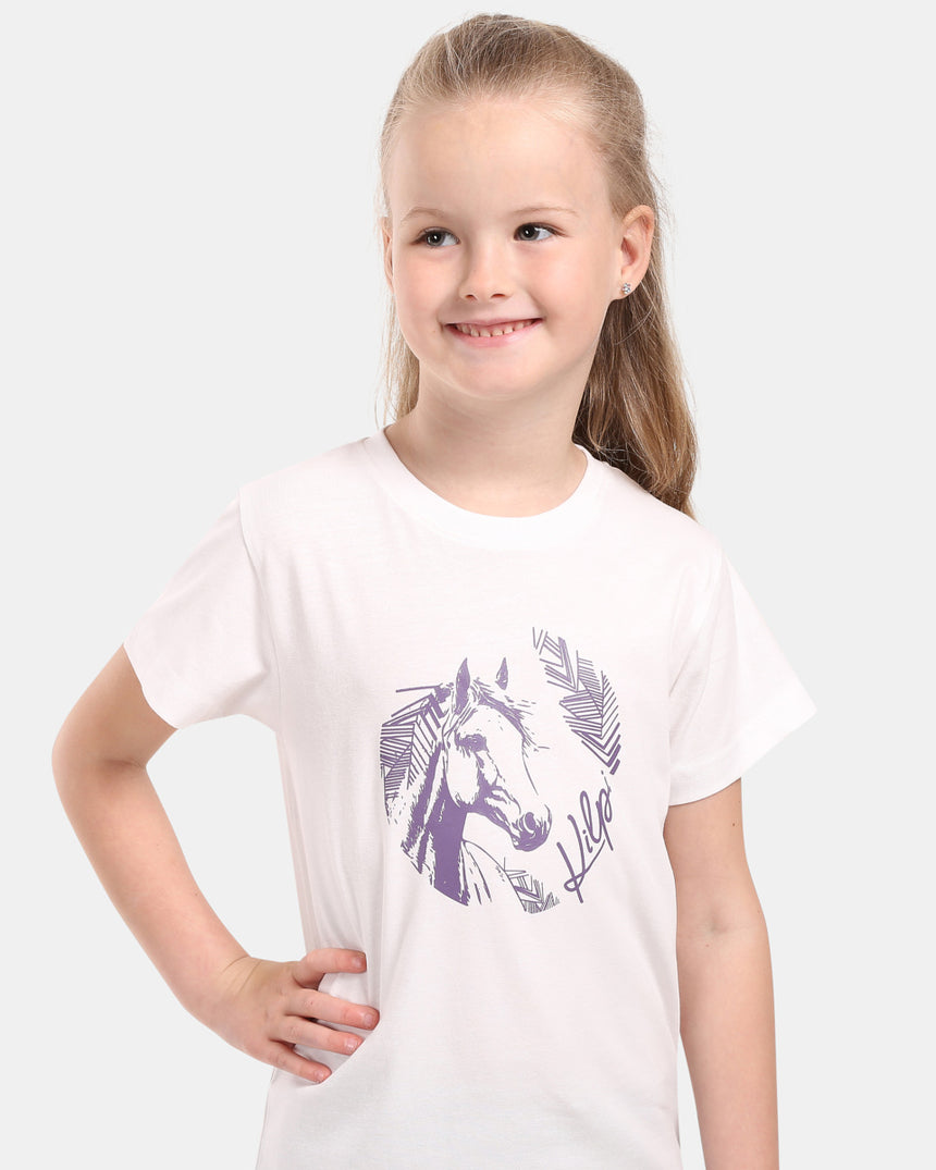 T-shirt fille en coton Kilpi MALGA-JG
