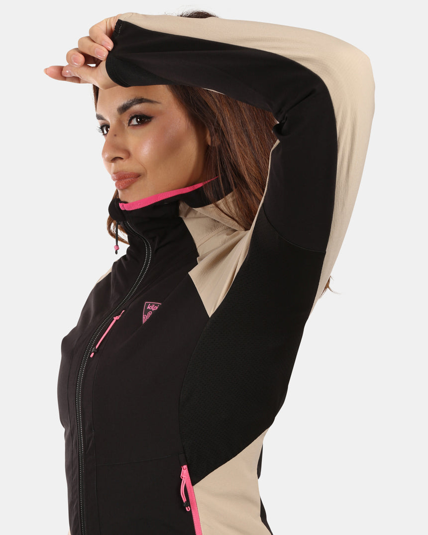 Women's softshell running jacket Kilpi BALEO-W