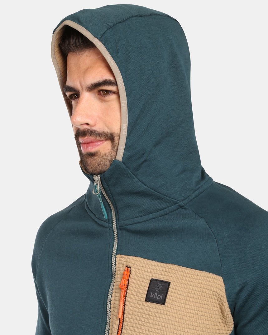 Stylish and comfortable cotton hoodie Kilpi BALU-M