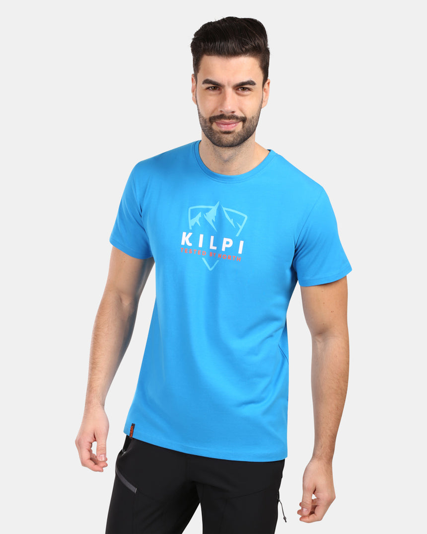 Men's cotton T-shirt with short sleeves Kilpi DISCOVER-M
