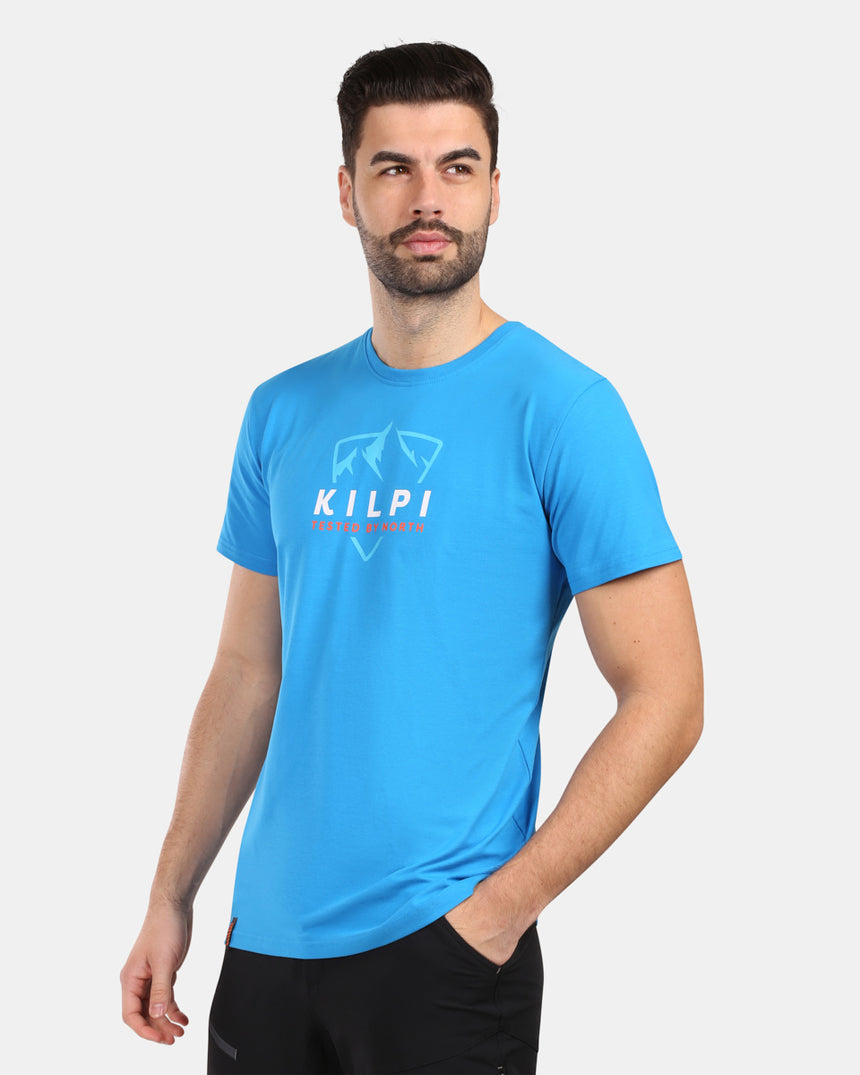 Men's cotton T-shirt with short sleeves Kilpi DISCOVER-M