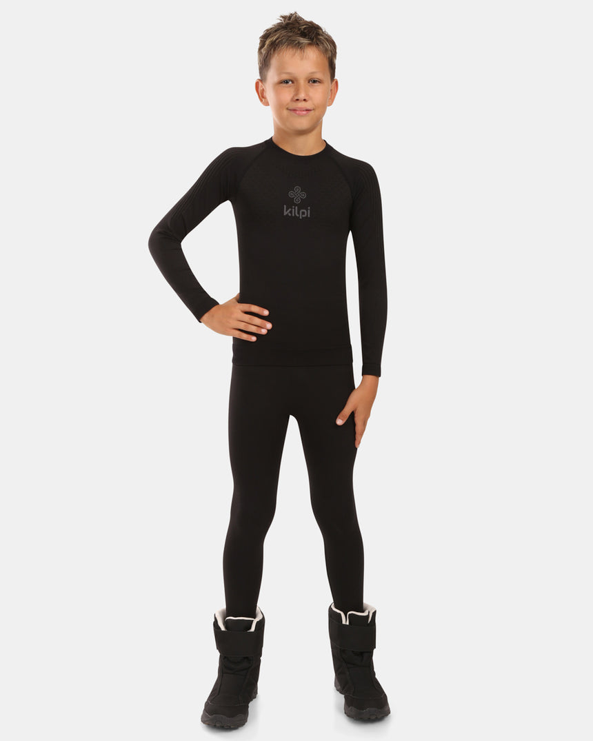 T-shirt thermique sans coutures à manches longues garçon Kilpi NATHAN-JB