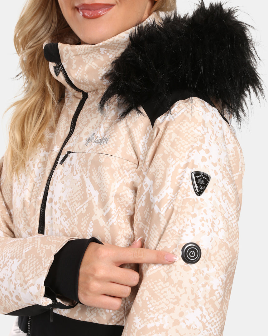 Veste de ski femme avec système chauffant intégré Kilpi LENA-W