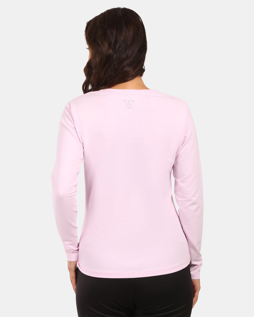 T-shirt femme en coton à manches longues Kilpi PROMOX-W