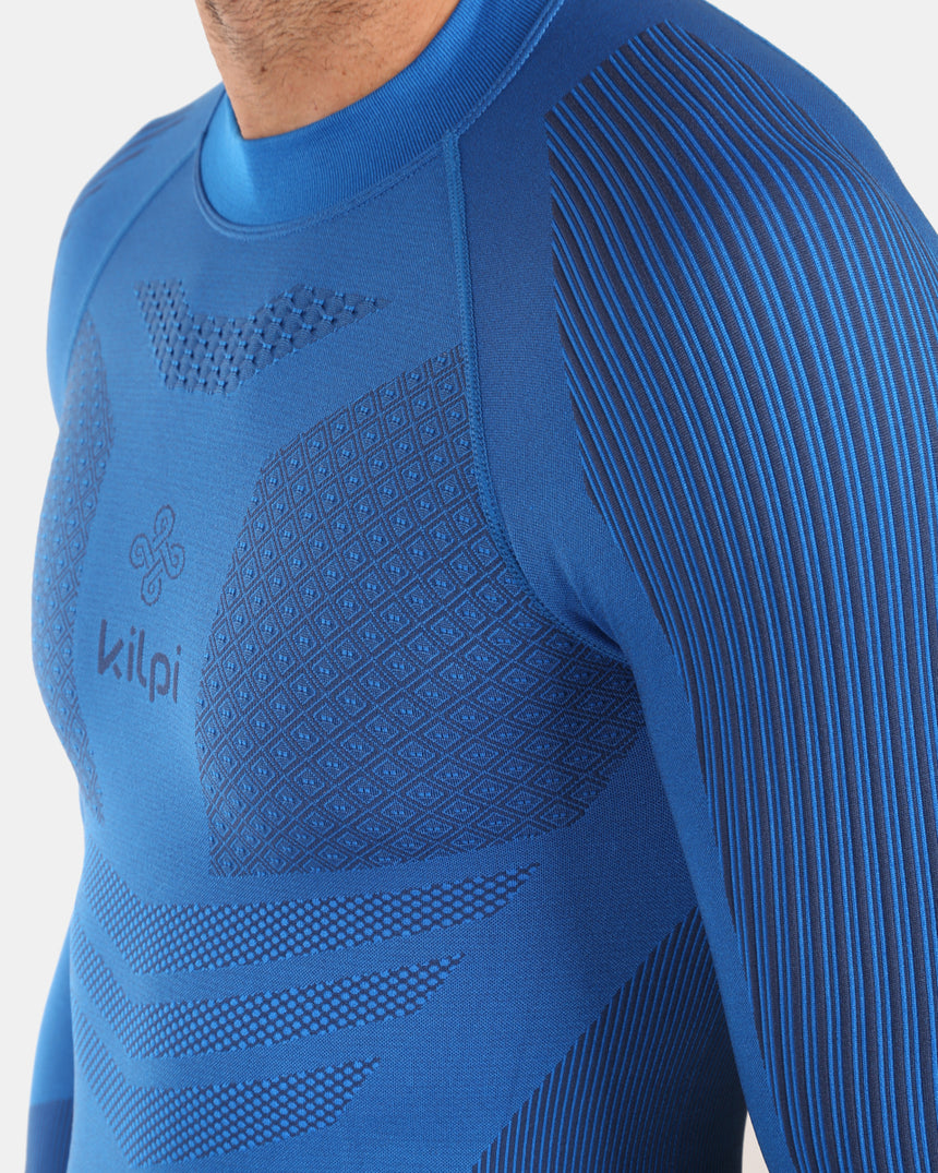 T-shirt thermique sans coutures à manches longues pour hommes Kilpi NATHAN-M