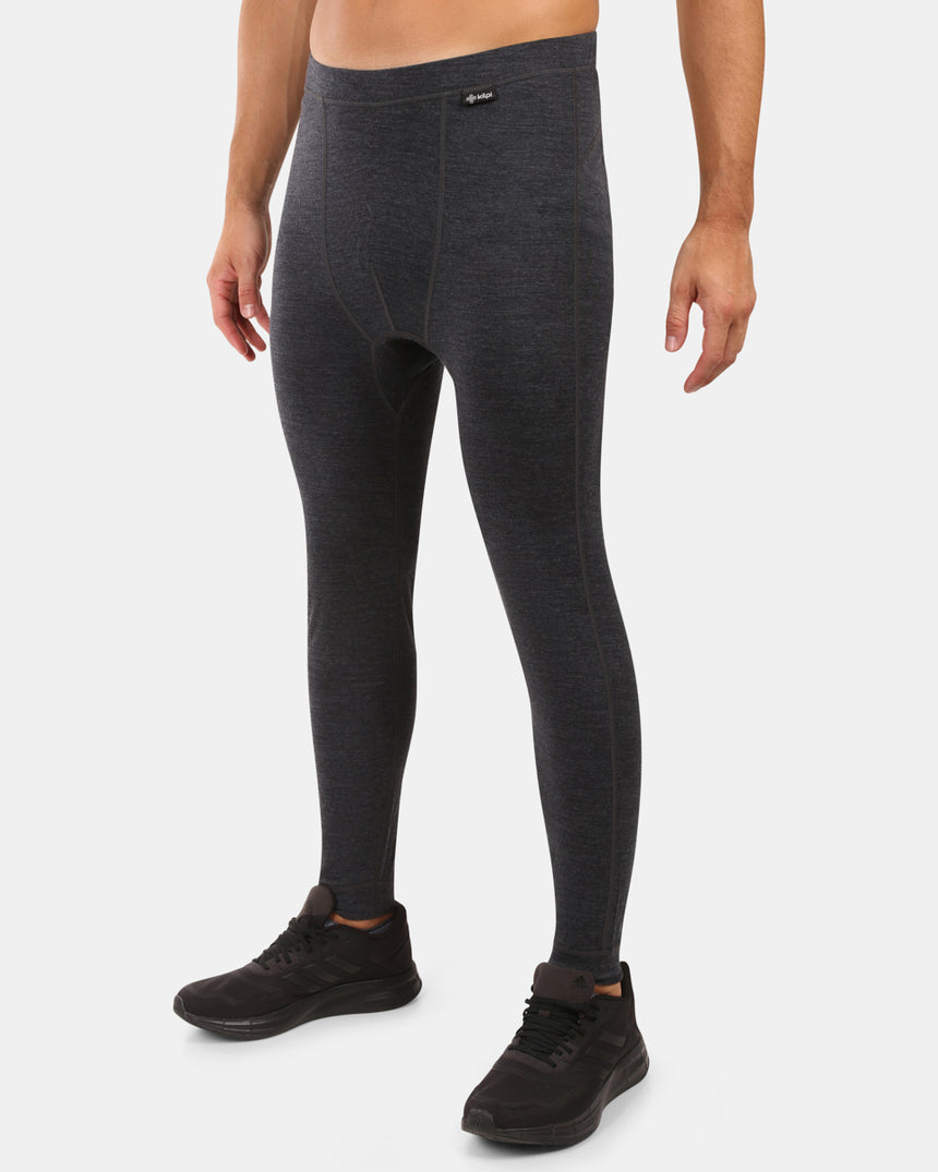 Men's merino wool base layer pants Kilpi MAVORA BOTTOM-M