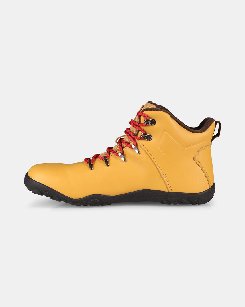 Chaussures pieds nus d'extérieur hautes unisexes Kilpi BARE LEATHER HIGH-U