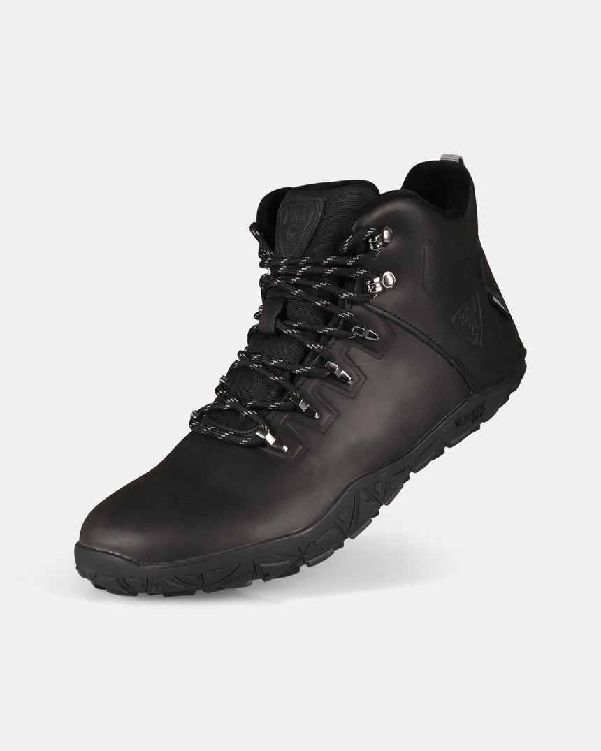 Chaussures pieds nus d'extérieur hautes unisexes Kilpi BARE LEATHER HIGH-U