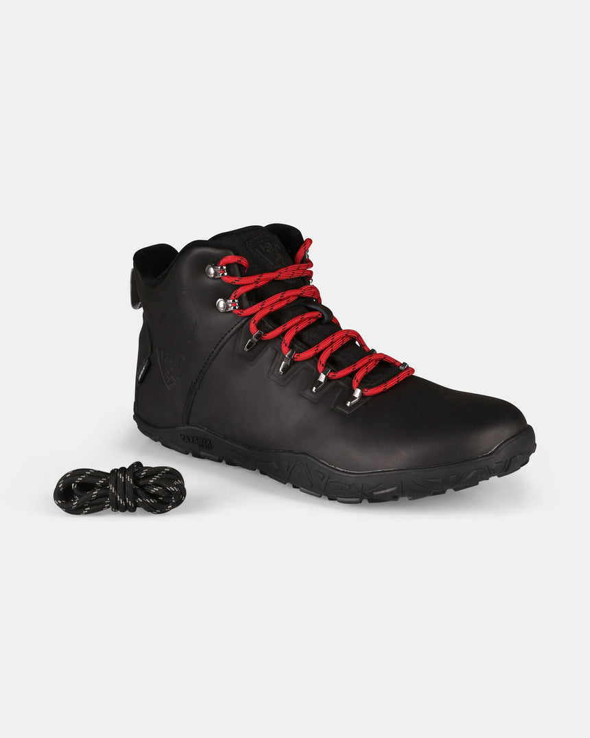 Chaussures pieds nus d'extérieur hautes unisexes Kilpi BARE LEATHER HIGH-U