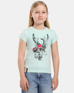 T-shirt fille en coton Kilpi MALGA-JG