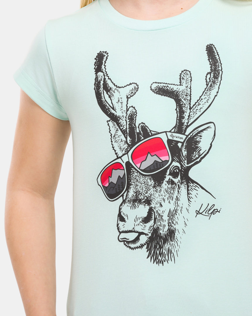 T-shirt fille en coton Kilpi MALGA-JG