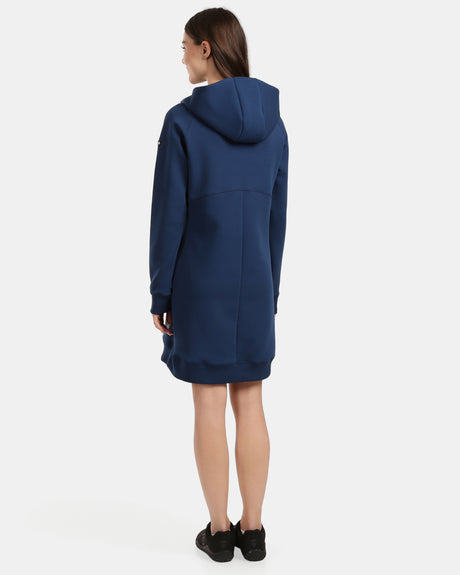 Sweat-shirt long à capuche pour femme Kilpi HEYDEN-W