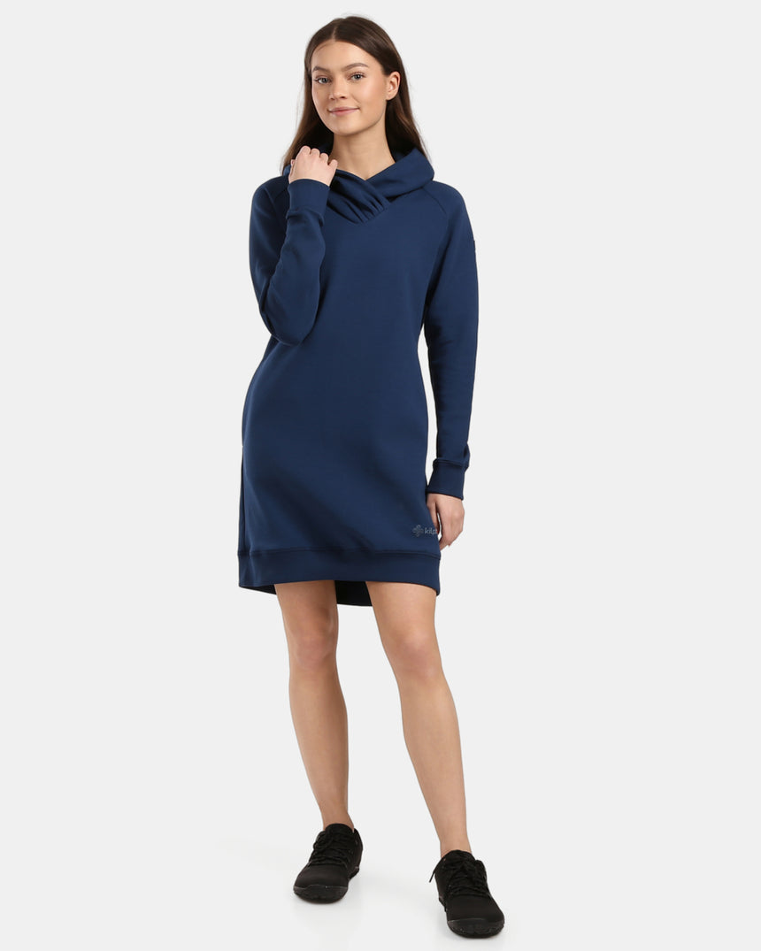 Women's long sweatshirt with hood Kilpi HEYDEN-W