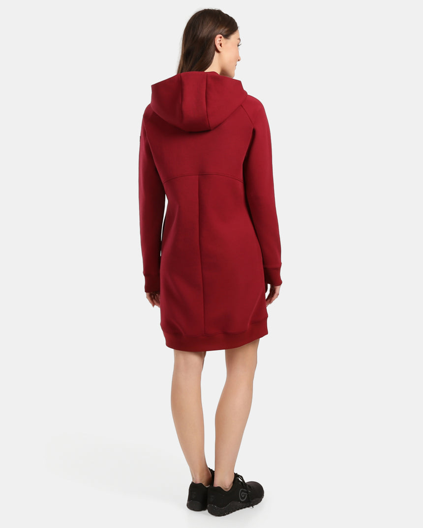 Women's long sweatshirt with hood Kilpi HEYDEN-W