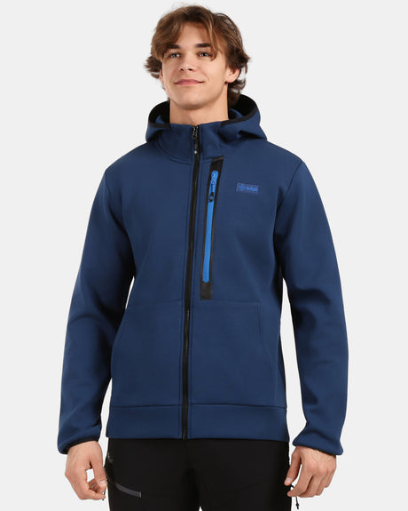 Sweat à capuche en coton pour un style actif Kilpi OKAMPOS-M