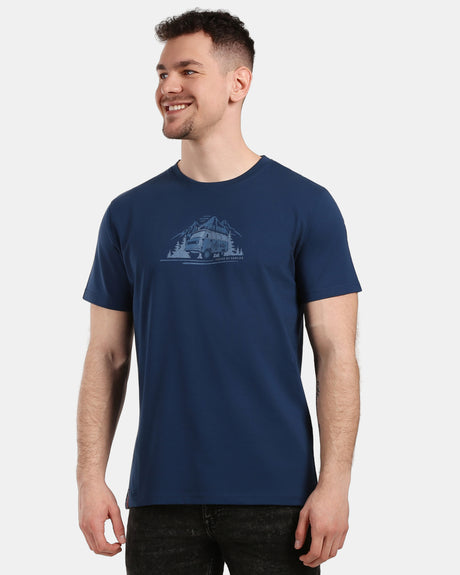 T-shirt en coton pour hommes Kilpi DISCOVER-M