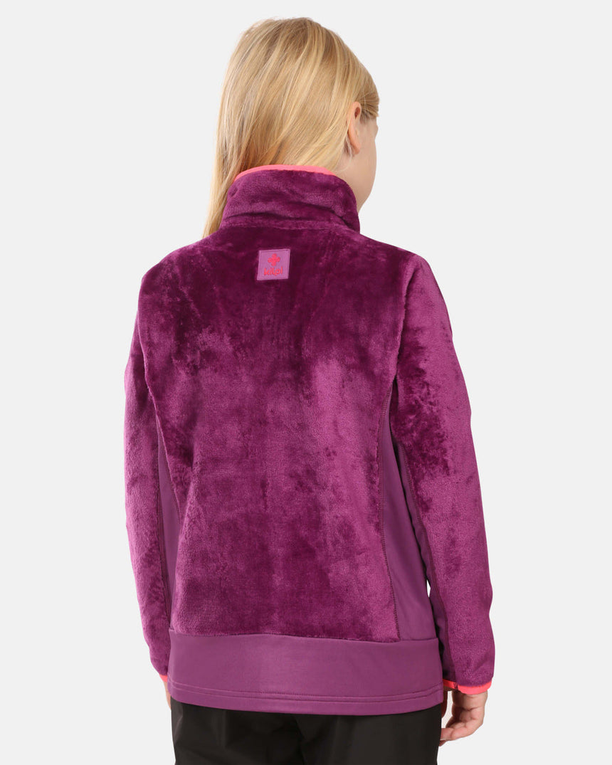 Girl´s hairy fleece middle layer Kilpi SKATHI-JG