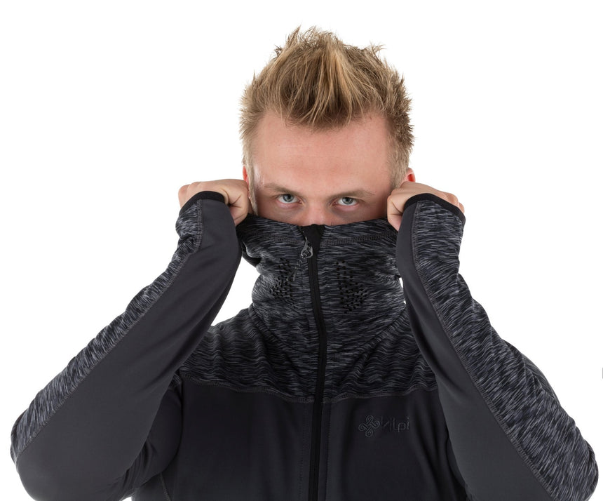 Sweat-shirt en polaire extensible pour homme Kilpi ASSASIN-M