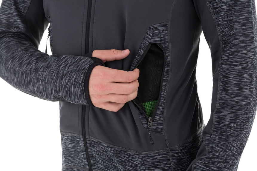 Sweat-shirt en polaire extensible pour homme Kilpi ASSASIN-M