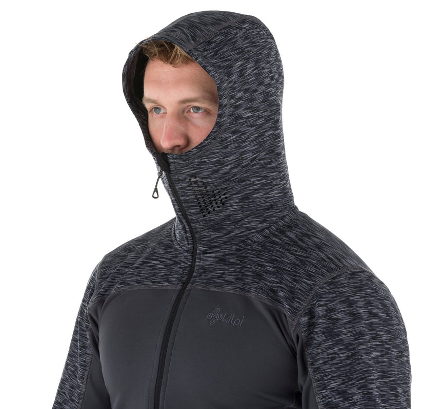 Sweat-shirt en polaire extensible pour homme Kilpi ASSASIN-M