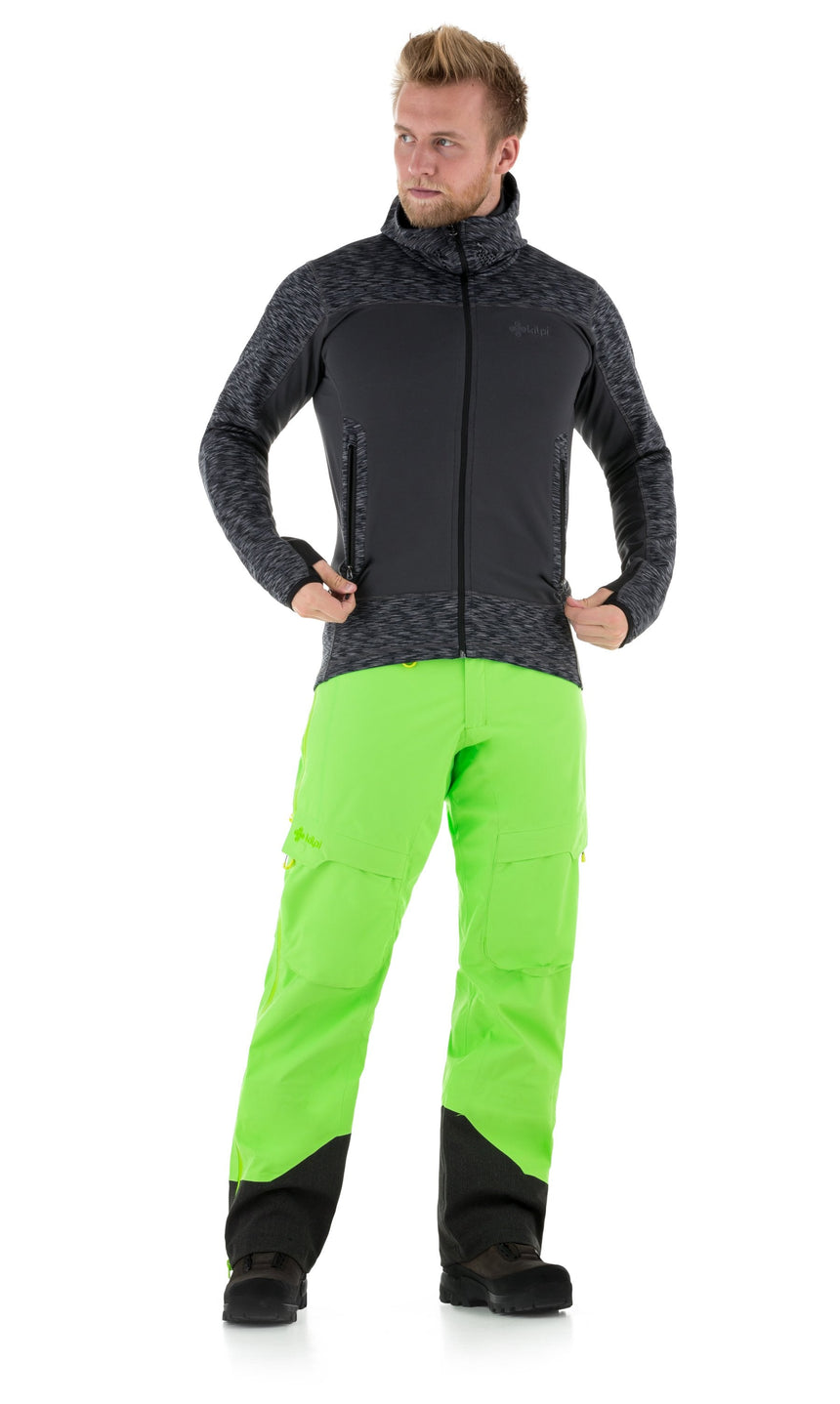 Sweat-shirt en polaire extensible pour homme Kilpi ASSASIN-M