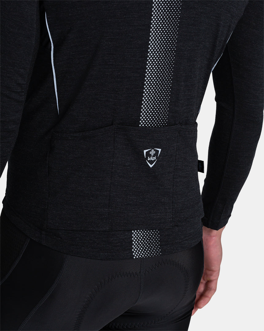Maillot de cyclisme mérinos homme Kilpi SONET-M