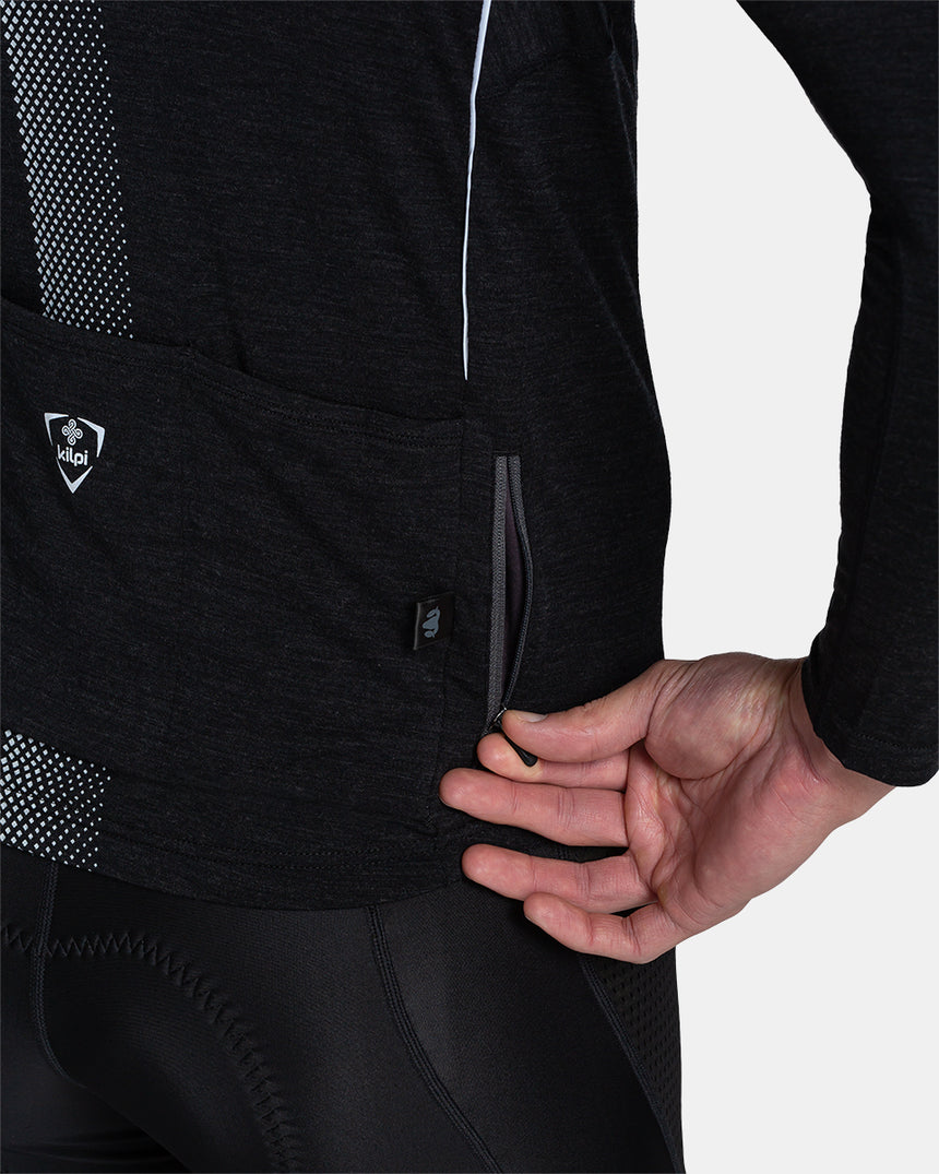 Maillot de cyclisme mérinos homme Kilpi SONET-M