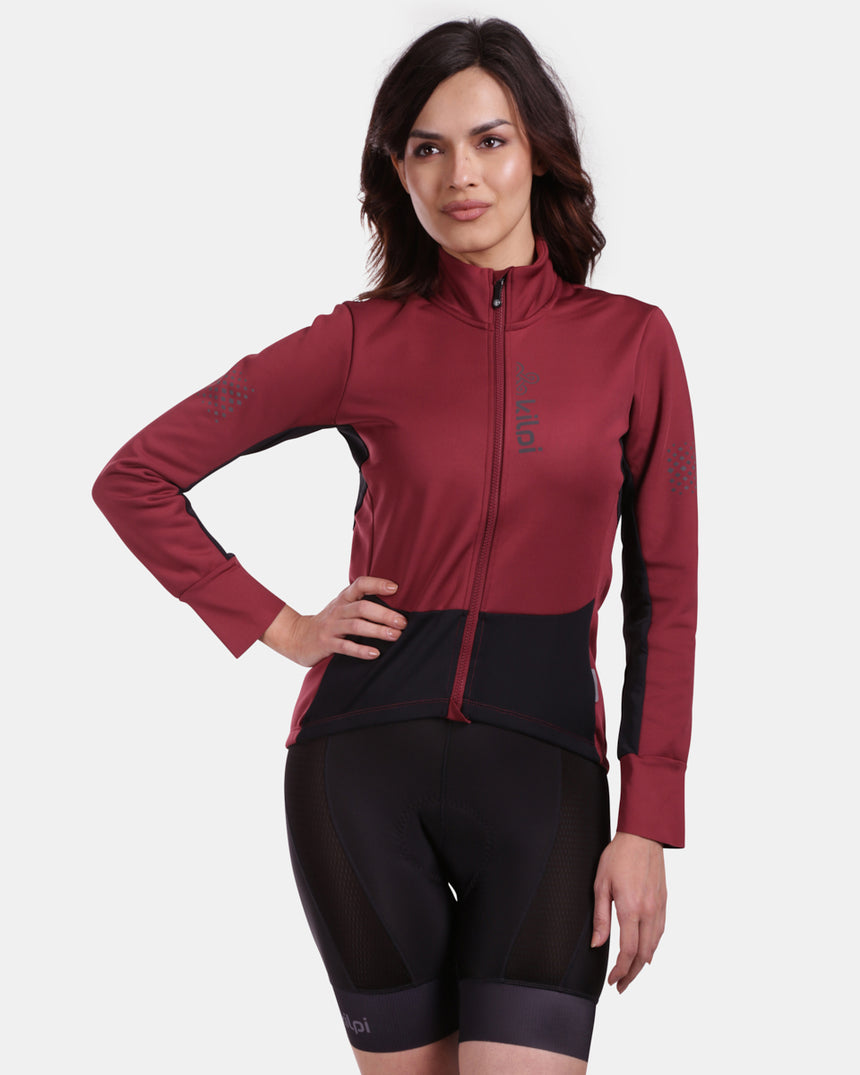 Women's softshell cycling jacket Kilpi VELOVER-W