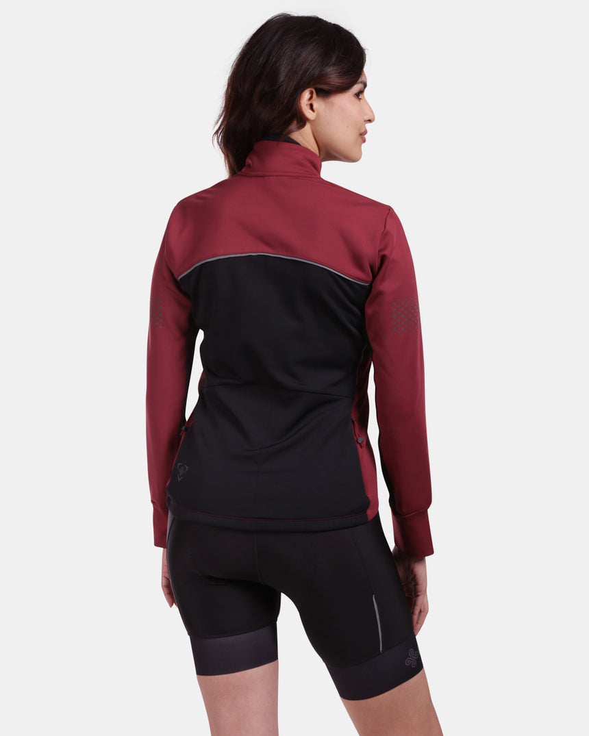 Women's softshell cycling jacket Kilpi VELOVER-W
