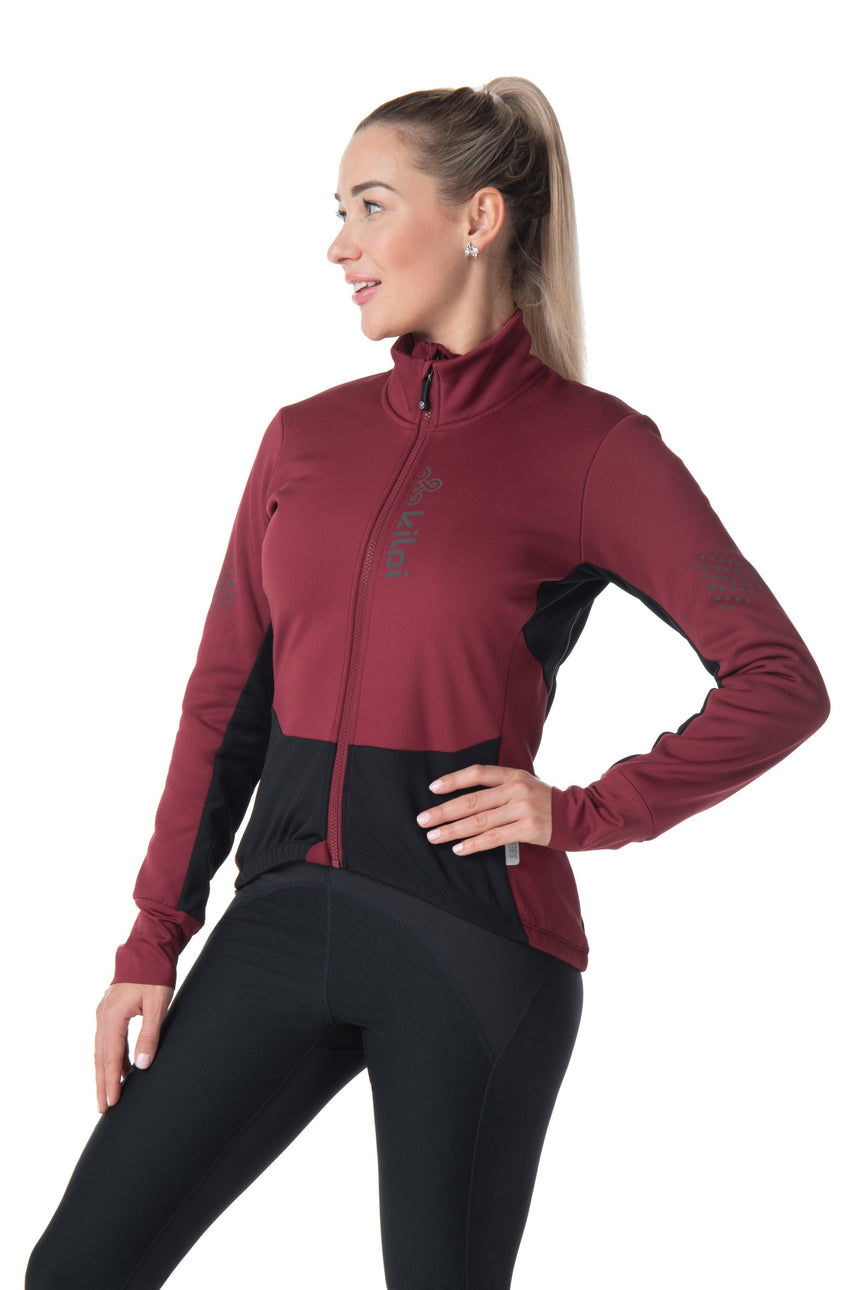 Women's softshell cycling jacket Kilpi VELOVER-W