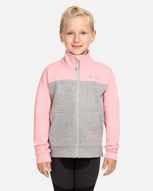 Girl's cotton sweatshirt Kilpi HALI-JG