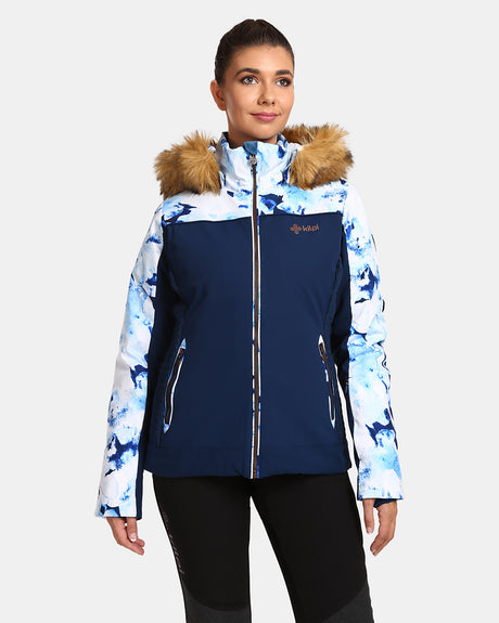Women's ski jacket with integrated heating system Kilpi LENA-W