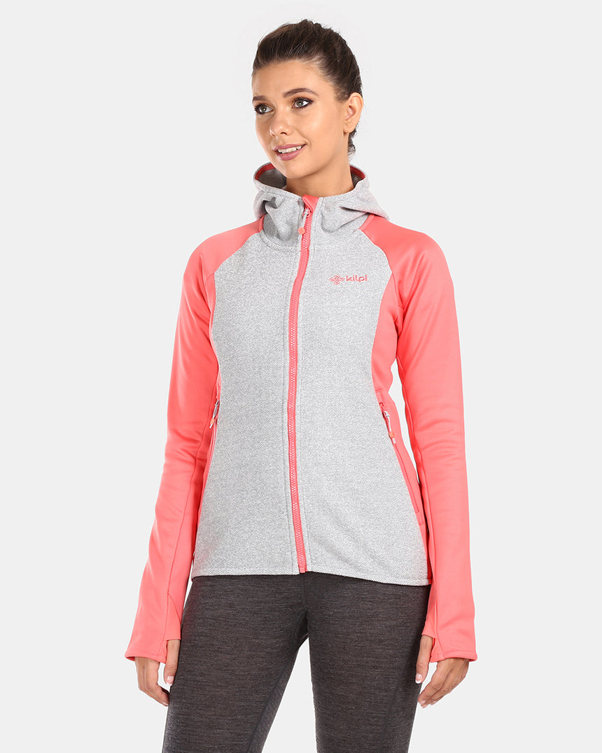Polaire poilue femme middle couche Kilpi VERSAM-W